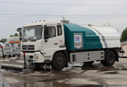 電動灑水車價格報價表_東風天錦新能源純電動9方清洗車2